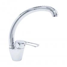 Смеситель для кухни Damento ROSO CU04.02, шаровый, хром, излив 380 мм, п/шп 000245