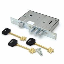 Замок врезной без ручек «Эльбор» ReX 1.7 3 кл б/о (1.04.27.5), м/о 85 мм