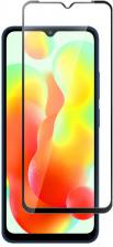 Стекло защитное для Xiaomi REDMI 12C Черная рамка