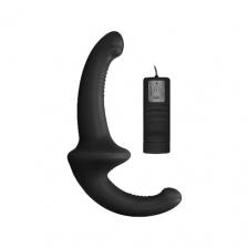 Ouch! Страпон Silicone Strapless Strapon, OU323 черный 2.5 см 12 см 239 г