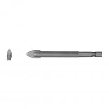 Сверло по стеклу керамике (3х75 мм; 1/4HEX) Heller 50091