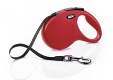 Поводок-рулетка Flexi New Classic tape L 5m 50 kg red