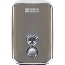 Механический дозатор для жидкого мыла VULCAN06-500А – это устройство для дозированной раздачи жидкого мыла.Диспенсер для мыла предназначен для размещения на плоских поверхностях стен не только в общественных туалетах, но и в офисе, ванной комнате, салонах красоты, парикмахерских, на кухне.Это необходимый элемент гигиены, который поможет воспитать правильную привычку.Дозатор отлично подойдет в качестве подарка для ваших близких.Антивандальный диспенсер изготовлен из нержавеющей (пищевой) стали AISI 304.Цвет корпуса хром, поверхность глянцевая.Металлические дозаторы отличаются особой прочностью и долговечностью.Он легко устанавливается на стену и не занимает много места.Выберите этот небьющийся дозатор и наслаждайтесь комфортом использования на долгие годы.