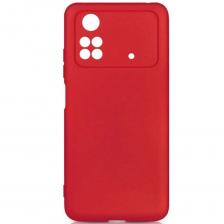 Чехол для смартфона Чехол (клип-кейс) DF poCase-03, для Poco M4 Pro (4G), красный [pocase-03 (red)]