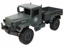 Радиоуправляемая машина WPL B-14R военный грузовик (серый) 1/16 2.4G RTR