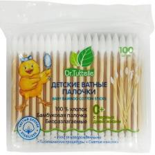 DR.TUTTELLE Детские ватные палочки двойные 100 шт