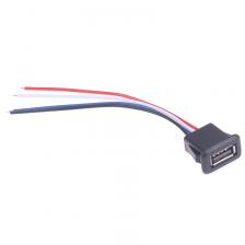 Разъем USB 2.0 Female HELTC