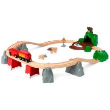 Набор игровой Brio Северная железная дорога, 26 элементов, 35х12х35 см 33988