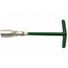 Ключ свечной карданный с резиновой вставкой 21x240 мм, Дело Техники, 547321