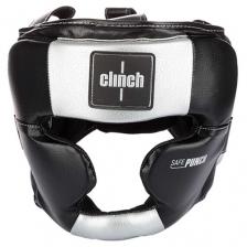 Шлем боксерский Clinch Punch 2.0 Full Face C148 Black/Silver (L)