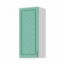 Кухонный модуль, ШВ 400х920 Белый / Модена Дуб Бирюзовый