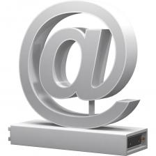 Светодиодный символ @ ABCMIX магнитное соединение, 100 мм -@-100-magnetic