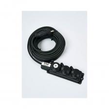 Силовой морозостойкий удлинитель на каучуковой колодке 3 гнезда (три розетки) ТОРЭЛЕКТРО - это идеальное решение для использования электроприборов в саду, на даче или строительной площадке. С его помощью вы сможете подключить одновременно к электросети различные устройства, например: газонокосилки, электрические, пилы, триммеры или электродрели.Морозостойкий кабель КГтп ХЛ изготовлен из 100% меди. Подсоединение всех элементов выполнены с наконечниками НШВИ (обжим кабеля).