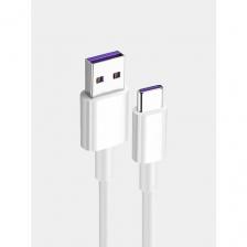 Кабель 5А Type C - USB для быстрой зарядки и передачи данных 1 метр