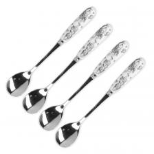 Набор Kitchen Craft из 4 чайных ложек Алиса в Стране чудес V&A