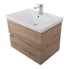 Подвесная база под раковину Art&Max с двумя выкатными ящиками, Дуб мелфорд натуральный AM-Techno-900-2C-SO-LW623 оснащена доводчиками скрытого монтажа с системой Soft close (плавного закрывания).C врезными (фрезерованными) ручками в плоскости фасада. К тумбе подходит керамическая раковина Art&Max Умывальник Грэйс 90, шкаф Art&Max AM-Techno-1600-AC-SO-LW623-L/AM-Techno-1600-AC-SO-LW623-R (приобретается отдельно) Внимание! Раковина приобретается отдельно. Артикул раковины 641617