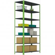 Стеллаж ООО Металекс Metalex AIR 2200x1400x300 мм, 7 полок SMAVII221430