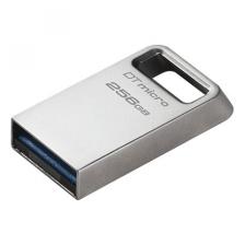 Флеш-накопители Kingston Флеш-накопитель 256GB DataTraveler Micro 200MB/s Metal USB 3.2 Gen 1 [DTMC3G2/256GB]
