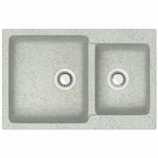 Мойка кухонная прямоугольная Azario Grand Светло серый CS00079906