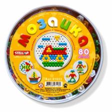 Мозаика круглая, диаметр 13 мм, 80 шт.