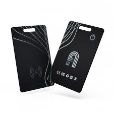 Новый Bluetooth-кошелек-трекер, тонкая беспроводная зарядка 1,8 мм, работает с Apple Find My (только iOS), водонепроницаемый трекер предметов IP68