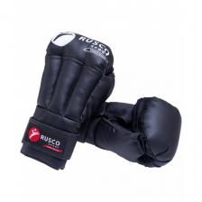Перчатки RUSCO SPORT из искусственной кожи для рукопашного боя one size 8 черный