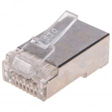 Rexant, PROconnect Розетки и патч-панели REXANT (05-1029) Разъем сквозной RJ-45(8P8C) под витую пару, FTP, CAT 6 (1 шт) [05-1029_t]