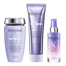 Набор для ухода за волосами KERASTASE Набор Blond Absolu: Шампунь + Кондиционер + Сыворотка