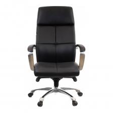 Кресло Everprof Madrid кожа черный EP-222 leather Black