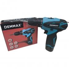 Аккумуляторная дрель-шуруповерт Напряжение питания - 12В Тип аккумулятора - Li-ion Емкость аккумулятора - 1500 мАч Число скоростей - 2 Число ступеней крутящего момента - 18+1 Максимальное число оборотов холостого хода - 1300 об/мин