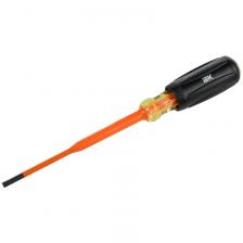 ARMA2L 5 Отвертка диэлектрическая SLIM SL3,5х100 Т3 IEK, цена за 1 шт