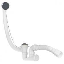 слив-перелив для ванны и глубокого поддона MasterProf с гибкой трубой 40х32/40/50