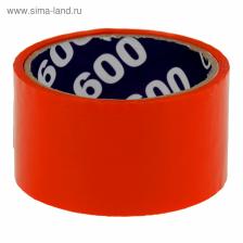 Клейкая лента упаковочная 48 мм х 24 м, 45 мкм UNIBOB (оранжевая)