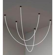 Комплект подвесных светильников с гибким неоном LEDов Kink Light Венди 08031-3S,19(3000-6000K) диммируемый, с пультом ДУ