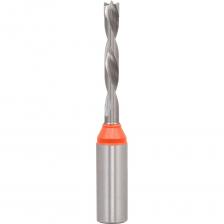 Сверло глухое MONOLIT HW 5x70 мм, S10x20 мм, LH Greatwood TL00000192 применяется на сверлильно-присадочных станках. Предназначено для сверления глухих отверстий в торцах и плоскостях древесных материалов (МДФ, ДСП, массив древесины и т.д.). Режущая часть сверла изготовлена полностью из твердого сплава. Отшлифованный корпус и специальная геометрия позволяет работать на увеличенной скорости. Монолитное исполнение обеспечивает в несколько раз больший ресурс, по сравнению с обычными сверлами, также позволяет выдерживать большие нагрузки. Лазерная заточка сверла – гарантия безупречного качества сверления. Мелкозернистый сплав K5++ обеспечивает долгий срок службы. Использование в работе на примере фурнитуры: Шток эксцентриковой стяжки. Шканты. Врезные толкатели и амортизаторы. Полкодержатели. Внимание, изображение товара может отличаться от реального! Верные параметры указаны в технических характеристиках товара.