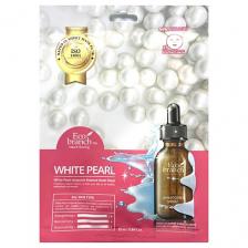 Маска для лица ECOBRANCH Ампульная тканевая маска с белым жемчугом 25