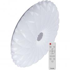 Светодиодный настенно-потолочный светильник Космос Premium Astra — прекрасное решение для организации основного или дополнительного освещения офисных, торговых или жилых помещений. Минималистичный эко-дизайн, напоминающий цветок. Регулировка цветовой температуры и мощности светового потока от 10 до 100% позволяет моделировать освещение по вашему вкусу. Имеется функция ночника. Доступны светильники с 3-мя различными уровнями мощности для различных помещений, 55/75/120 Вт.