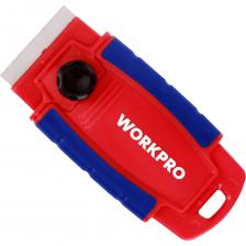 Скребок 39мм WP219003 Workpro• Размер скребка 152х35х23мм • Легкий и эргономичный пластиковый корпус • Используются лезвия с одной кромкой • Полностью убирающееся лезвие для безопасного и удобного хранения • Отлично подходит для работы в труднодоступных местах