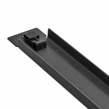 Exegate аксессуары к монтажным шкафам EXEGATE Заглушка (фальш-панель) FP19-1UM-TL (19" 1U, металлическая, быстросъемная, цвет черный, RTL) [EX292879RUS]