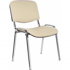 ИЗО - самая популярная и доступная модель среди офисных стульев. Несмотря на всю внешнюю простоту, конструкция обеспечивает удобную посадку в течение всего рабочего дня. Незаменимый предмет мебели в любом офисе.Основа сиденья и спинки выполнена из гнутоклееной фанеры.Обивка - кожзам, прочный и износостойкий материал, неприхотлив в уходе, не имеет тенденции к выцветанию, повышенной износостойкости.Наполнение - поролон средней жесткости.Тыльная сторона спинки и низ сиденья закрыты пластиковым декоративным чехлом.Каркас стула - устойчивая металлическая хромированная рама, способная выдержать нагрузку до 110 кг.Ножки и дуги – плоскоовальная труба сечением 30х15 мм и толщиной стенок 1,2 мм. Поперечная труба, жестко соединяющая ножки, – круглого сечения внешним диаметром 15 мм и внутренним диаметром 13-14 мм. Предназначена специально для крепления стола (пюпитра), артикул 531195.Бестселлер на все времена. Удобство, простота и доступность делает данное изделие незаменимым где бы то ни было.