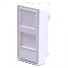 Панель SUPRLAN 10-0319-1 (10-0319-1) лицевая 1шт ABS пластик белый