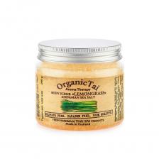 ORGANIC TAI Скраб на основе соли Андаманского моря для тела Лемонграсс 200 г