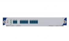 Модуль QTECH QWM-8000-OD/OM8*1 DWDM мукс/демукс на 8 каналов (4 сервиса),100ГГц, 1-о волоконная линия
