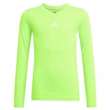 Футболка с длинным рукавом adidas Team Base, зеленый