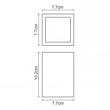 Стакан настольный для зубных щеток WasserKRAFT серия Abens (K-3728) черный