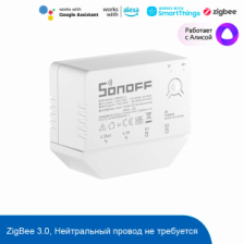 Реле Zigbee Sonoff ZBMINI-L (Без нуля) Zigbee 3.0 Smart Switch
