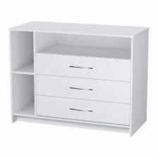 Комод c 4 ящиками Polini kids Simple 2110, 505x1130x865 мм, белый