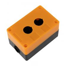 Корпус пластиковый КП 2 кнопки 22 мм, цена за 1 шт