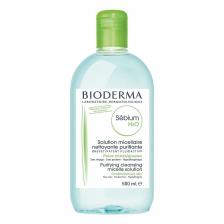 Bioderma, Sebium, мицеллярный флюид для жирной и комбинированной кожи, 500 мл