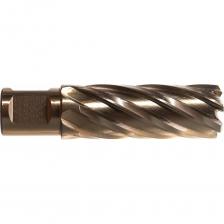 Корончатое кольцевое сверло по металлу Сверло корончатое кольцевое по металлу без выталкивателя (42x50 мм, Р6АМ5, Weldon 19 мм) CNIC 49114